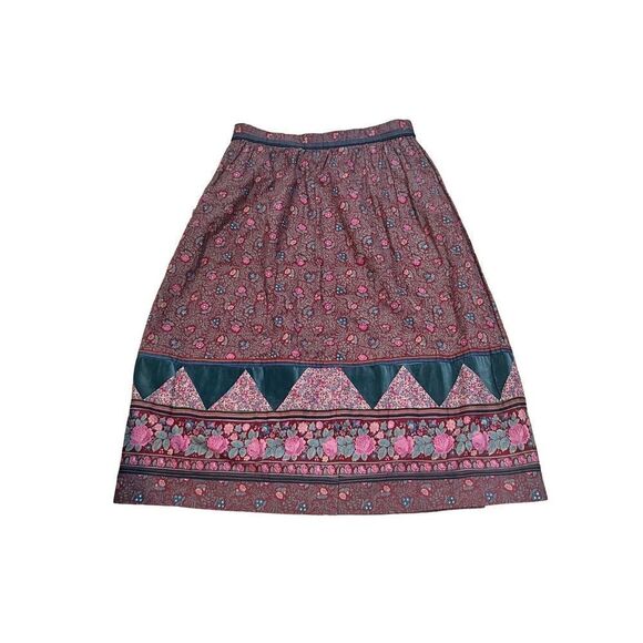 Vintage Vicki Lynn Bardon Suttles & Seawinds Limited Asymmetrical Midi Dress - Picture 1 of 9